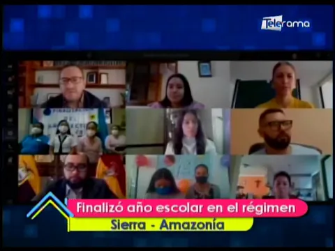 Finalizó año escolar en el régimen Sierra-Amazonía