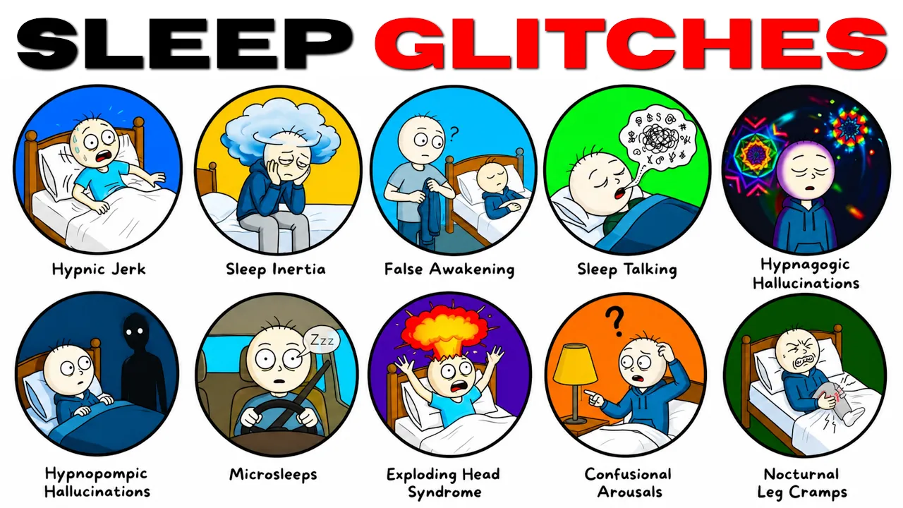 Sleep Glitches YOU Might Experience: video thumbnail