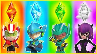 Dinocore Cartoon | Rainbow Super Hero |The Good Dinosaur | Kids Movies 2024