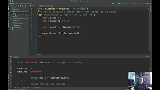 TDD 101 Using JavaScript and Jest FizzBuzz