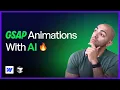 CREATE STUNNING GSAP Animations with Cursor AI on Webflow