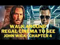 Walk around Regal Cinema to to see John Wick chapter 4 Rap chieu phim o My nhu the nao