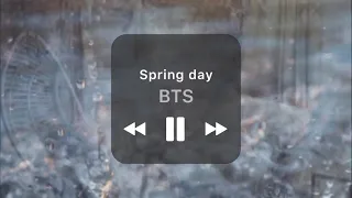 Download Spring Day - BTS with rain sound + voice focus MP3