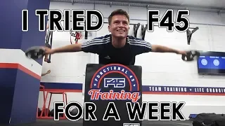 I tried F45 for a week - here s what happened