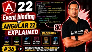 Event Binding in Angular 22 Explained in Detail Angular 22 Complete Course