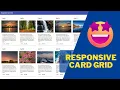 Create a responsive card grid in Angular and CSS 2023 edition