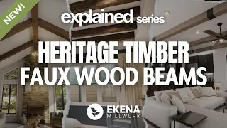 Why Choose Heritage Timber Faux Wood Beams by Ekena Millwork