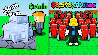 I Built BIGGEST Minion Army to Make BILLIONS in Roblox!