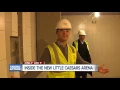 First look inside the Red Wings locker room at Little Caesars Arena