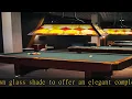 VONLUCE Pool Table Light Billiard Hanging Lighting Fixture for Game Room 7-9 Table 3 Lights Kitc
