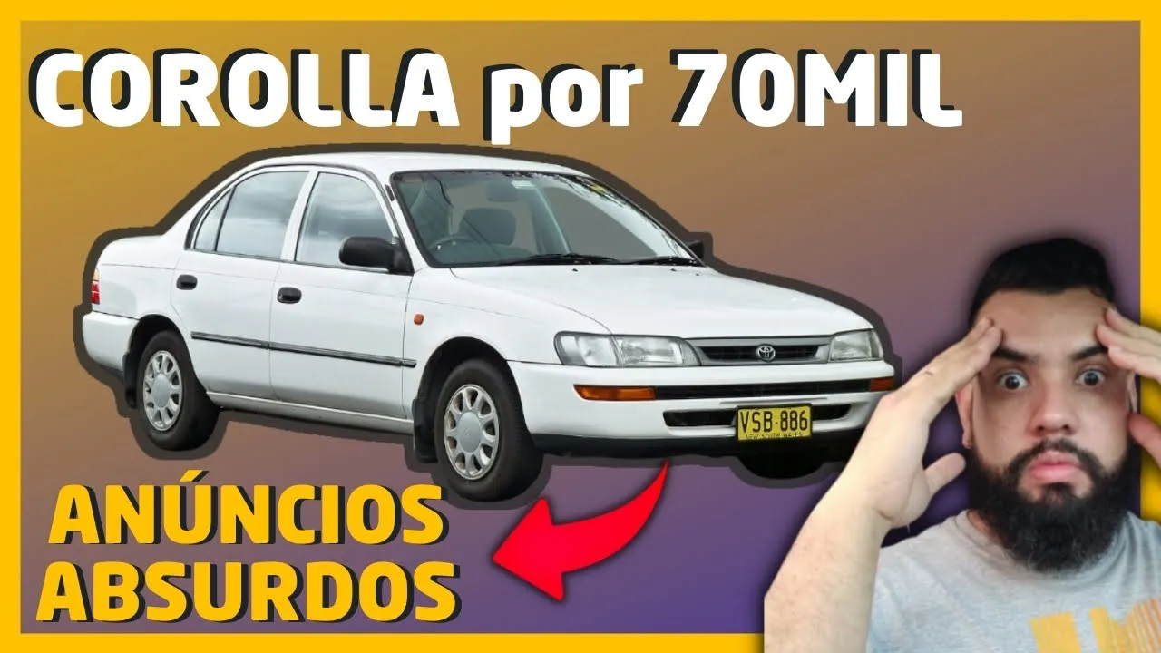ANÚNCIOS MAIS ABSURDOS DE CARROS A VENDA - Carros para você não comprar por 70mil - #1