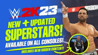 WWE 2K23 New Updated Superstars Legends Arenas Hidden Content