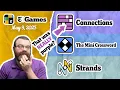 NYT Connections Mini Crossword and Strands May 9 2025