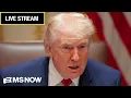 LIVE President Trump hosts cabinet meeting as war with Iran DHS shutdown continue