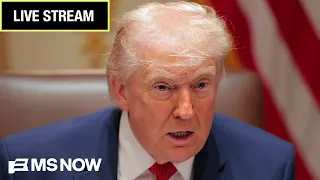 LIVE President Trump hosts cabinet meeting as war with Iran DHS shutdown continue