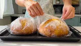 I learned this trick from a baker! Now I don't buy bread anymore!
