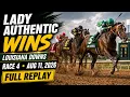 Lady Authentic Wins 8 500 Claiming Race Louisiana Downs R4 AUGUST 11 2026