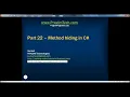 Part 22 - C Tutorial