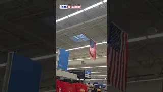 Watch Hail Destroys Skylight And Plunges Missouri Walmart Into Darkness