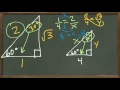 Common Core Math Special Right Triangles 30-60-90 30 60 90