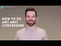 How To Do Any Unit Conversion Math Skills For The SAT and ACT 2020 SAT ACT Math Tips