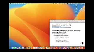 GITS-Playwright Javascript UI Automation Series-00 Install - Playwright NodeJS VS Code JAVA