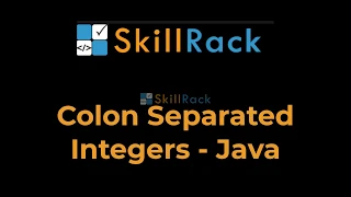 Accepting colon separated integer values in Java