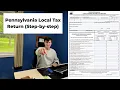 How to file a PA Local Tax Return 2026