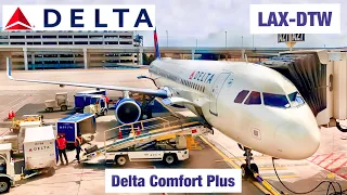 TRIP REPORT Delta Air Lines Airbus A321-200 Los Angeles LAX - Detroit DTW