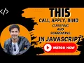 Mastering this in JavaScript Unveiling Call Apply Bind Function Borrowing and Currying