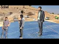 Lagu Prison: Engineer Babazadeh's concern about this unjust government. Completion of the stable roof