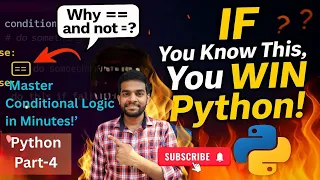 Python If Elif Else Tutorial for Beginners Conditional Statements Explained Challenges