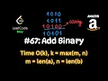 Add Binary - Two Pointers