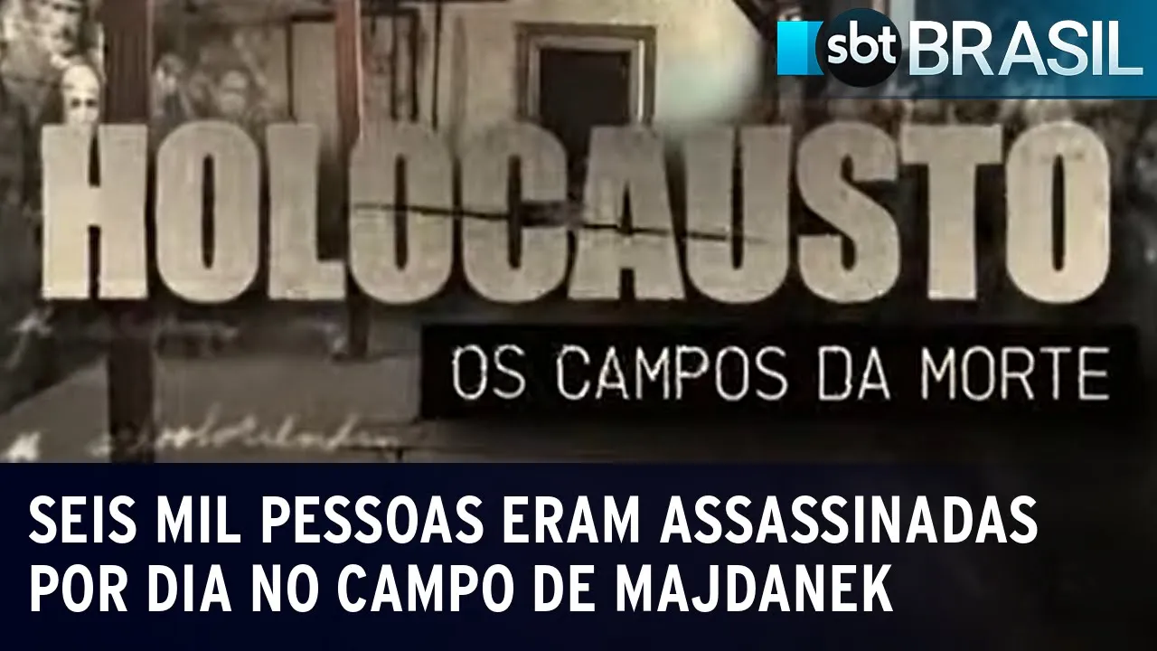 Holocausto: SBT visita estragos no campo de Majdanek | SBT Brasil (26/09/23)
