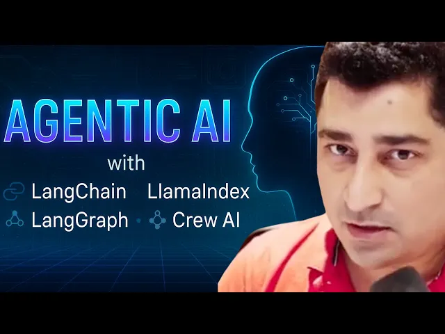 Agentic AI with Langchain , Llmaindex , Langgraph & Crew AI | Live Lecture | Euron