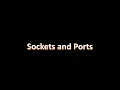Sockets and Ports in Python