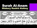 Download Lagu 6 - Surah Al-Anam Full | Sheikh Mishary Rashid Al-Afasy With Arabic Text (HD)