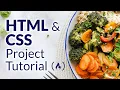 Download Lagu HTML \u0026 CSS Project Tutorial - Build a Recipes Website