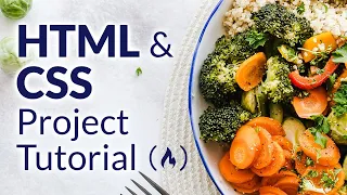 HTML CSS Project Tutorial - Build a Recipes Website