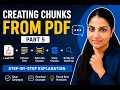 Creating Chunks from PDF Using LangChain Text Splitter Explained RAG Chatbot Tutorial Part 5
