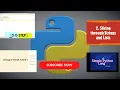 SLICING STRINGS AND LISTS IN PYTHON START STOP STEP ENUMERATE FUNCTION