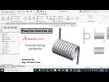 Model a Torsion Spring in Solidworks Solidworks Exercise 23 Torsional Spring Solidworks