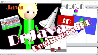 Simplest Way to Use Java 3D 1 6 0 in DrJava Beginner s IDE with Source Code