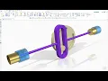 Scotch Yoke Mechanism - Design Motion Animation in Solid Edge