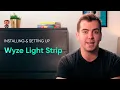 How to install Wyze Light Strip