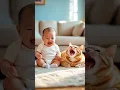 Download Lagu Ai cat \u0026 baby .. #ai #aiart #cat #cartok #babyshorts #baby #cartoon