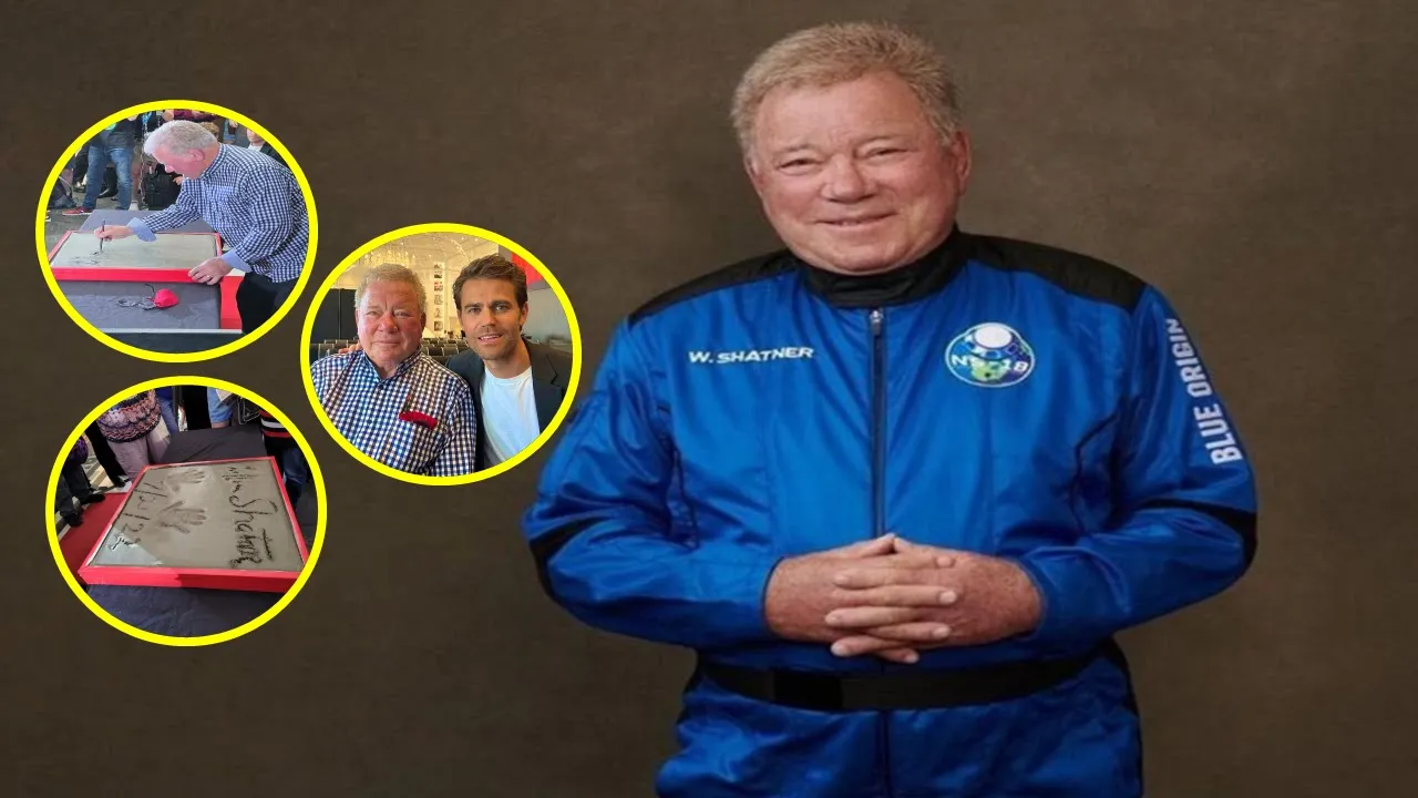 William Shatner es inmortalizado en la Comic Con 🖖😍 #startrek #williamshatner #treknews
