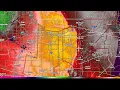 Radar loop of the 26 Derecho That hit hard in