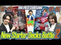 ONE PIECE CARD GAME New Starter Decks Battle 2 ST-23 and ST-25