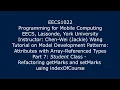Tutorial Attributes with Array Types 07